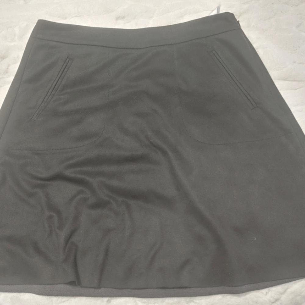 Level 99 Women's Soft Black A-Line Skirt Sz 28 NWT